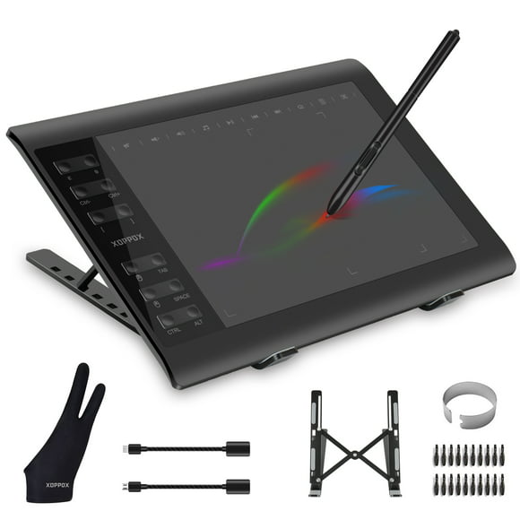 Black Yiechimi LCD Writing Tablets Digital Graphic Drawing Board 8.5 Inch Paperless Electronic Rewritable Drawing Tablet Portable and One Button to Erase Best Gift for Your Kids/ Family/Office 